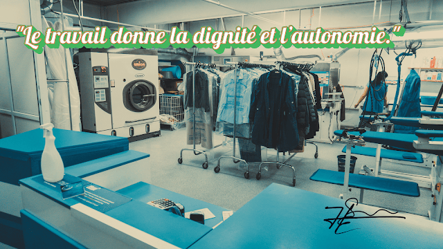 Blanchisserie et handicap : vers l’autonomie