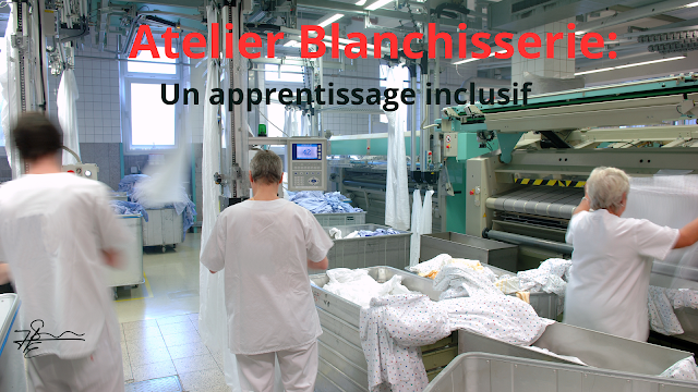 Atelier blanchisserie : formation et autonomie