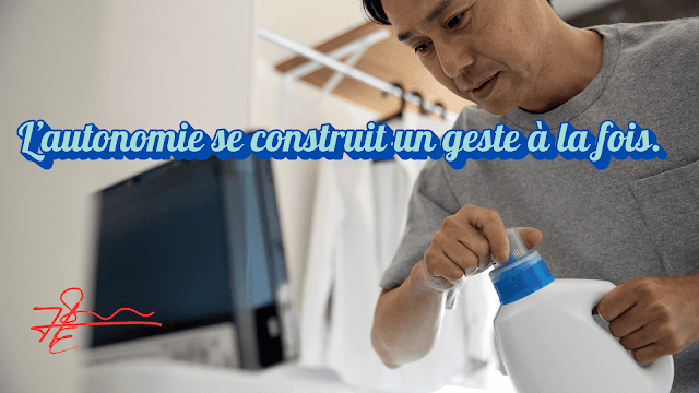 Inclusion et Blanchisserie : un outil d’autonomie
