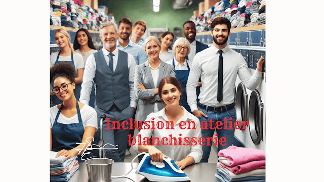 L’inclusion professionnelle en atelier blanchisserie