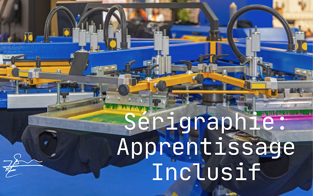 Précision en sérigraphie : apprentissage inclusif.